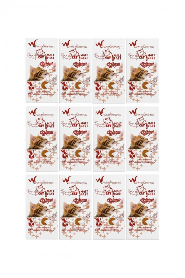 WhiteVeterinay Creamy Beef Sıvı Kedi Ödülü 4x15 Gr - 12 ADET