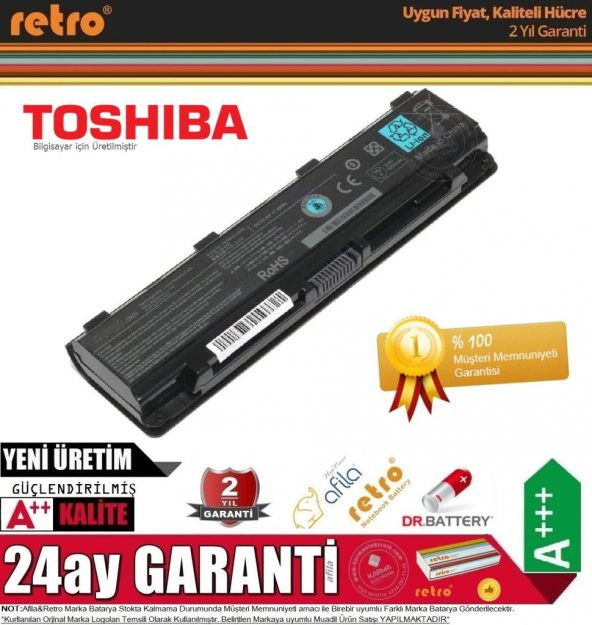 Toshiba Satellite L830-141, L830-14G, L830-140 Bataryası - Pili - 2