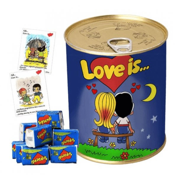 Love is Romantik İlginç Hediye Konservesi E100 - 2