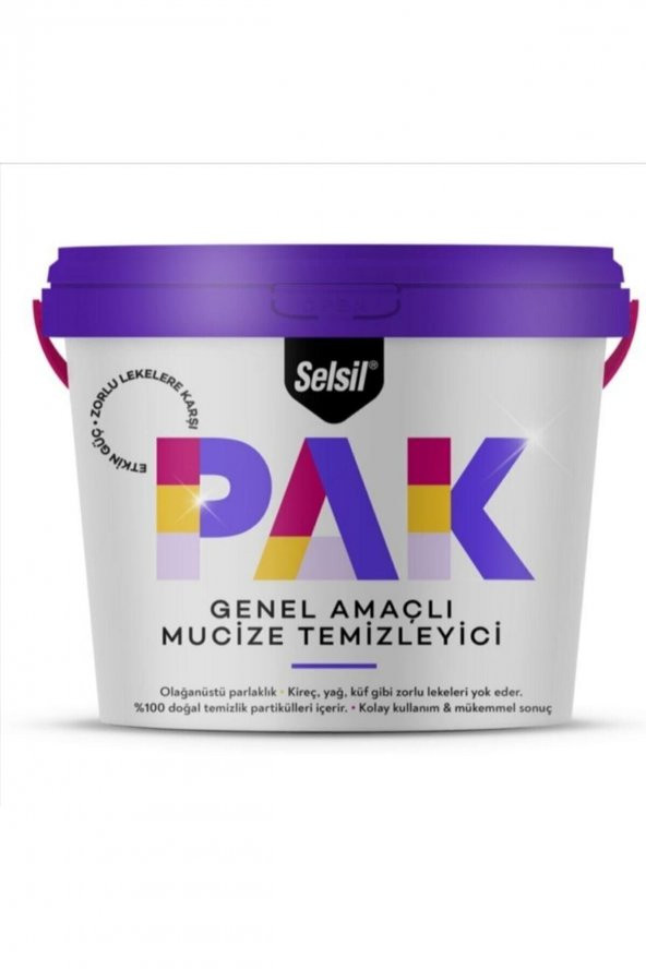 Pak Genel Amaçlı Mucize Temizleyici 500 Gr