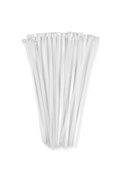100lü 3,6*300mm (30cm) Kablo Bağı-cırt Kelepçe-plastik Kelepçe Grf001 - 2