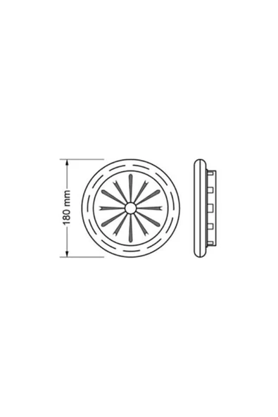 WUVERA Ayarlı Menfez Havalandırma Aç Kapa - 3
