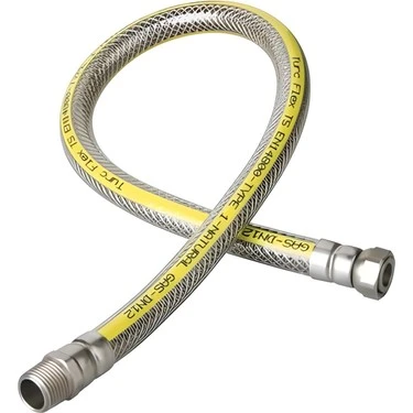 75 Cm Doğalgaz Flex Bağlantı Hortumu Gaz Flexi Soba Fırın Ocak