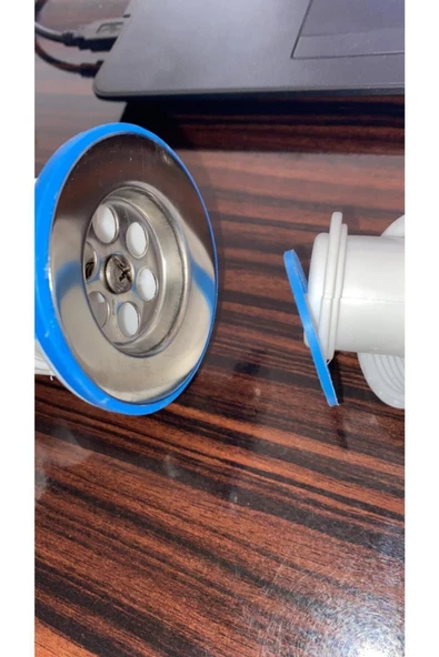 Körüklü Tahliye Taslı Lavabo Evye Sifonu - Depolu Lavabo Evye Gider Borusu - 3