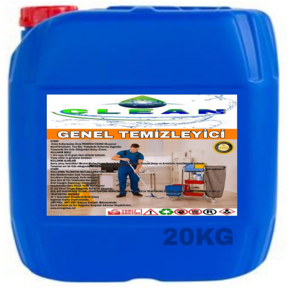 GENEL TEMİZLEYİCİ 20KG