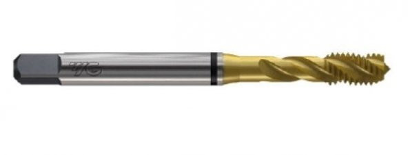 YG-1 Helis Makina Klavuzu TIN Kaplı M5 x 0.80 mm HSS-E DIN371/C (TD804286)