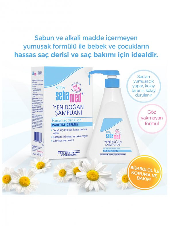 Sebamed Bebek Şampuanı Yenidoğan 500x2 1000 ML - 3
