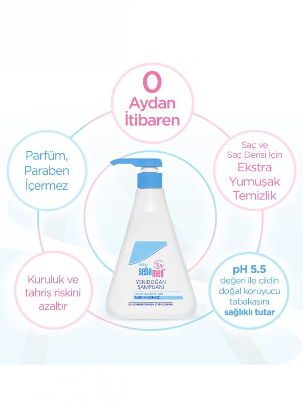 Sebamed Bebek Şampuanı Yenidoğan 500x2 1000 ML - 4