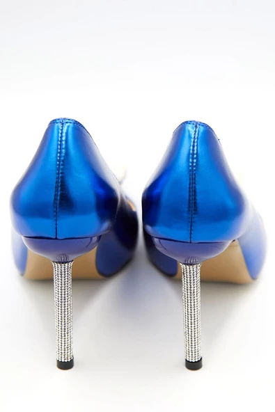 Kadın Taş Toka Detaylı Stiletto - 11