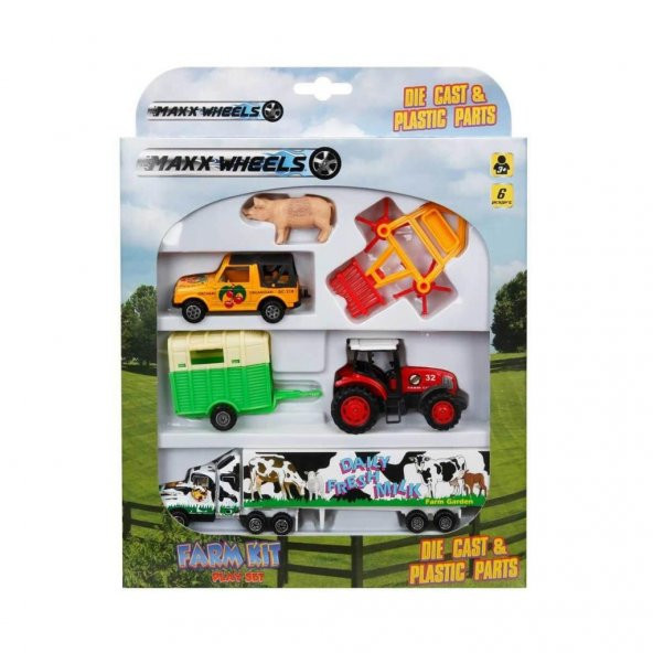 19403 Araçlı Çiftlik Seti 6 Parça -Sunman - 3