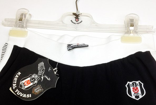 Beşiktaş Lisanslı Kapri Siyah - 2