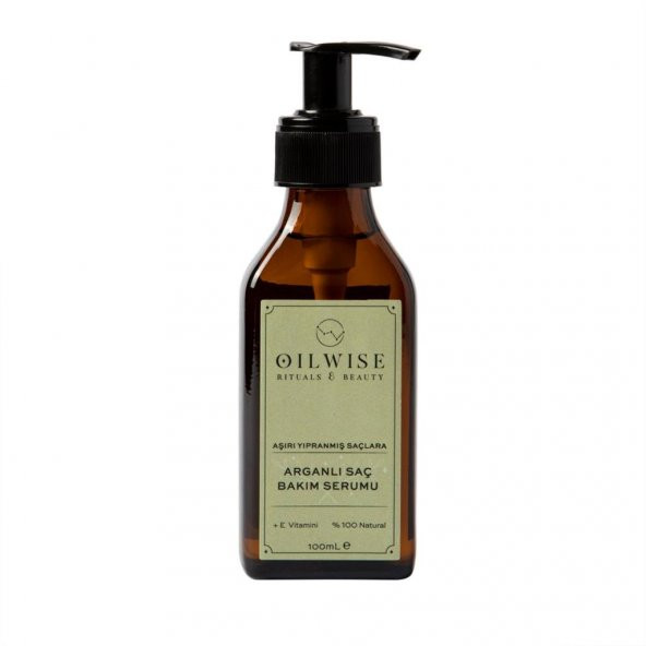 Oilwise Arganlı Saç Bakım Serumu 100 ml - 4