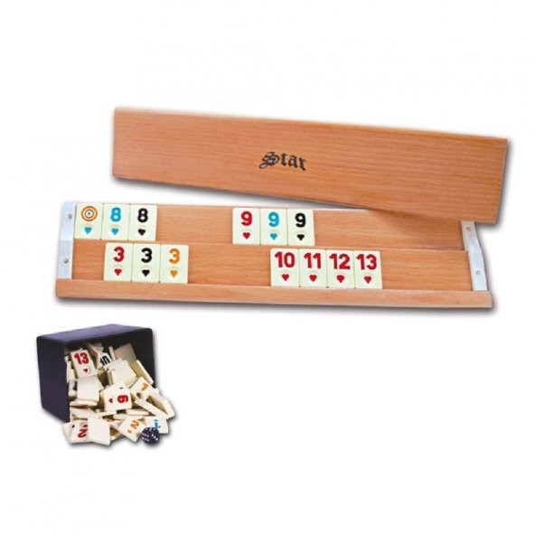 Star Ağaç Okey Takımı - 2