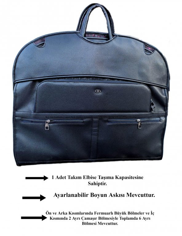 Deri Takım Elbise Taşıma Çantası 8683255011803 - 3