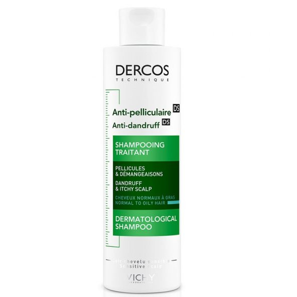 Dercos Anti Dandruff Kepek Karşıtı Şampuan 200 ml - Normal ve Yağlı Saçlar