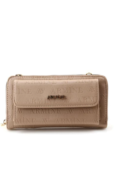 Armine 268 Lazer Baskılı Çapraz Omuz Askılı Bayan Çanta Cüzdan - 7