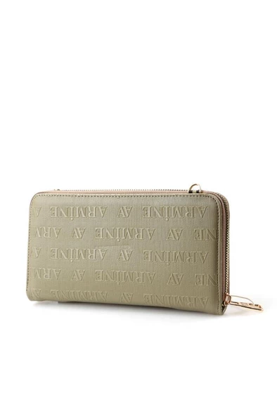 Armine 268 Lazer Baskılı Çapraz Omuz Askılı Bayan Çanta Cüzdan - 11