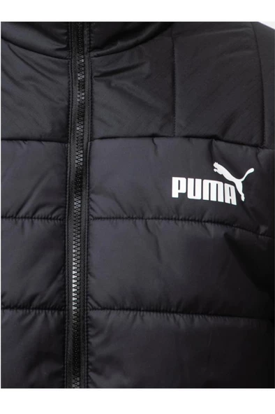 Puma 84934901 Ess Padded Jacket Erkek Günlük Mont Siyah - 3