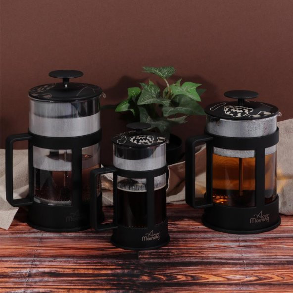 Any Morning FY04 Kahve ve Bitki Çayı için French Press 800 ML - 8