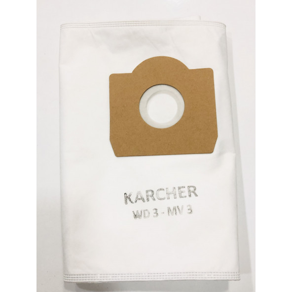 Karcher WD 3 Süpürge Bez Toz Torbası - 5 Adet