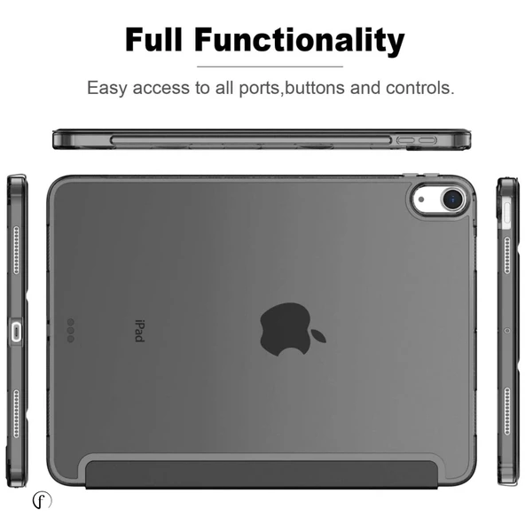 iPad 10.9 inç 10.Nesil Fuchsia Smart Cover  Akıllı Tablet Kılıfı - Resim 4