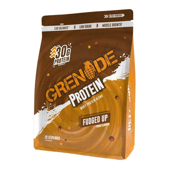 Grenade Whey Protein Tozu Çikolata Aromalı 2000 Gr 50 Servis Shaker ve Havlu Hediye - 2