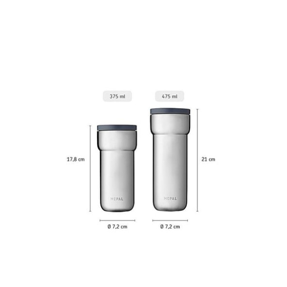 Mepal İnsulated Mug Ellipse Termos Kupa 375 Ml - 6