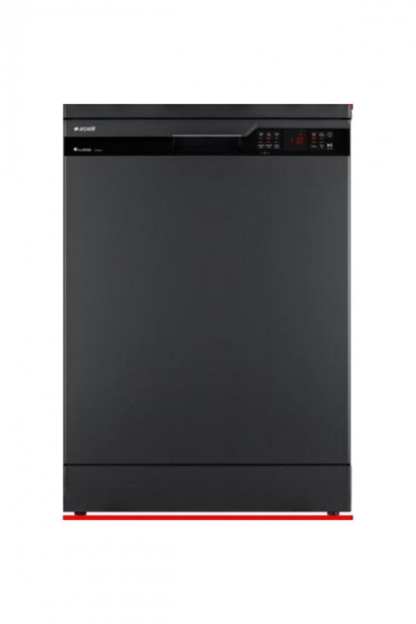 Arçelik 4 Programlı Antrasit Siyah Bulaşık Makinesi 6144 A - 1