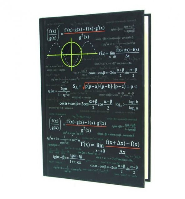 Route21 Defter Matematik Sert Kapak - Düz