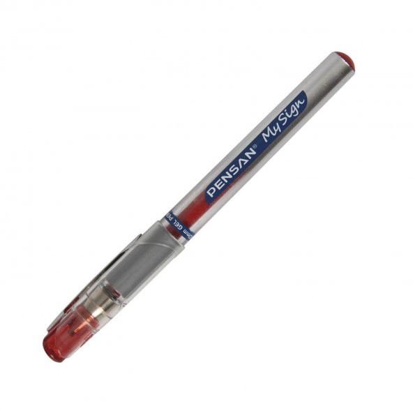 Pensan My Sign Jel İmza Kalemi 1.0 Mm 12 Li Kırmızı - 2