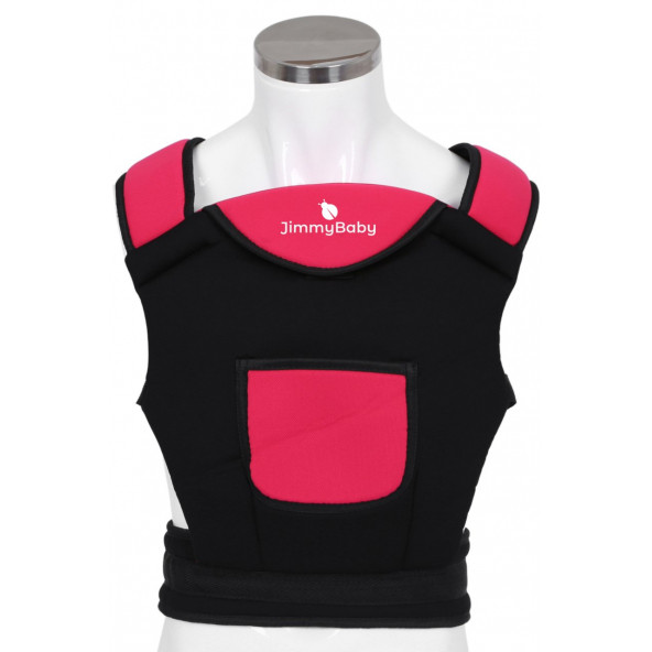 Jimmy Baby Fairy Bel Destekli Yenidoğan Bebek Kanguru Taşıma Siyah - 2