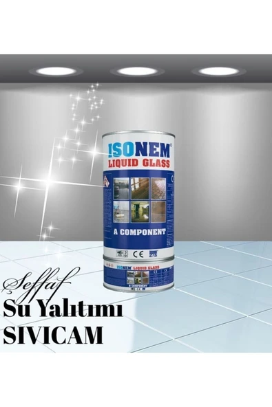 Liquid Glass Şeffaf Yalıtım Boyası 4 Kg - 4