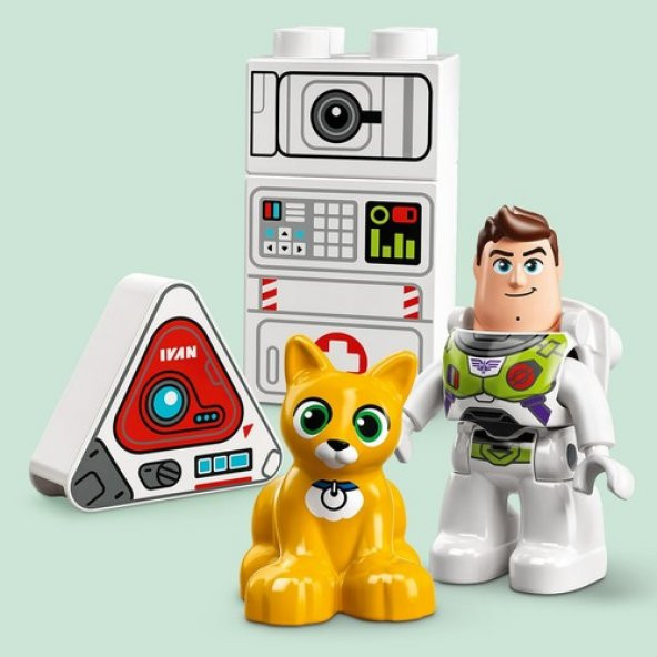 Orjinal Lego Duplo Disney ve Pixar Buzz Lightyear'ın Gezegen Görevi Lego Duplo 10962 - 5