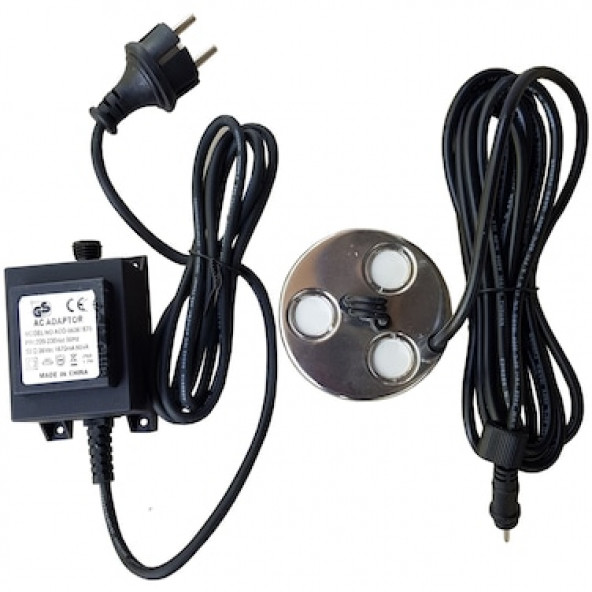 Tzc Kuluçka Makinesi Nem Nozülü 3 Göbekli +Adaptöru Dahil Ac 36 Volt