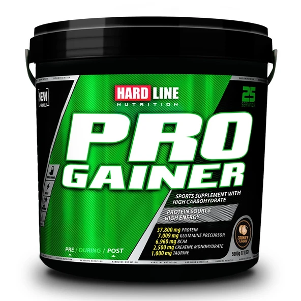 Hardline Progainer 5000 Gr Gainer Karbonhidrat Kurabiye Aromalı