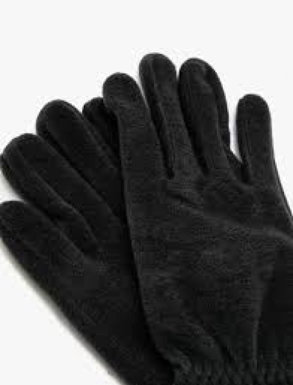 Salarticaret siyah polar eldiven unisex