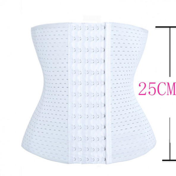 Ecoform 6 Kademe Unisex Inceltici Vücut Şekillendirici Zayıflatıcı Sıkılaştırıcı Lohusa Bel Korsesi - 8