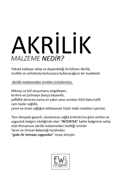 Akrilik Mürdüm Tekli Kadeh & Su Meşrubat Kahve Yanı Bardağı 450 ml ( Cam Değildir ) - 3