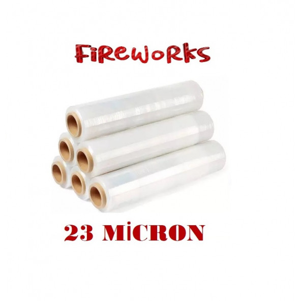 Fireworks 23 Micron Streç Film 50 cm X 300 Metre