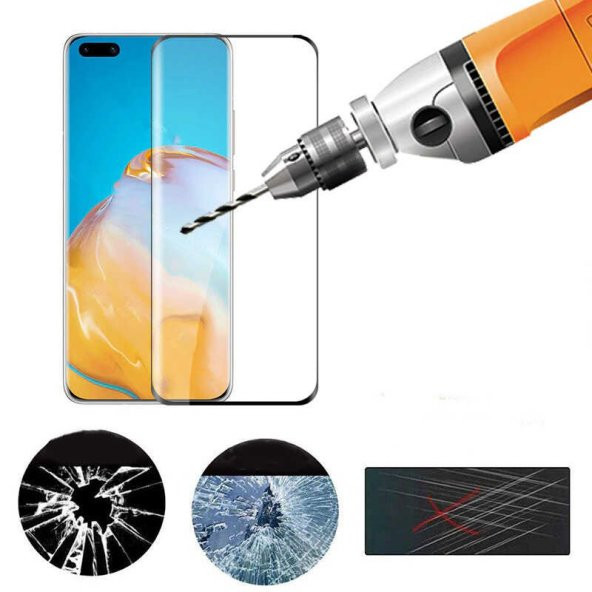 Huawei P40 Pro Zore Süper Pet Ekran Koruyucu Jelatin - 3