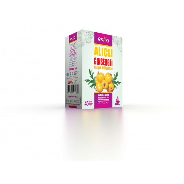 Esila Alıçlı Karışık Çay 45 Süzen Poşet 90 Gr.
