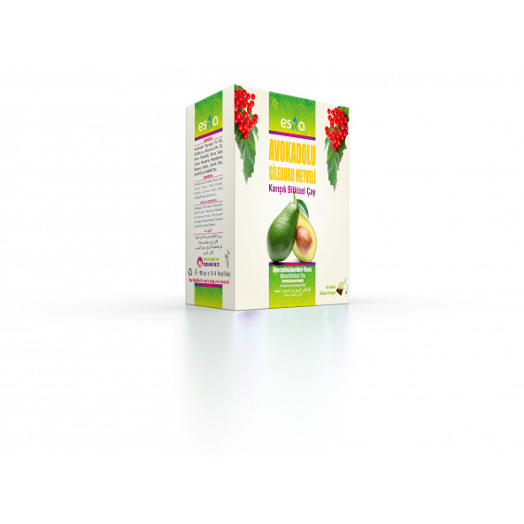 Esila Avakadolu Gileburu Meyveli Çay 45 Süzen Poşet 90 Gr.