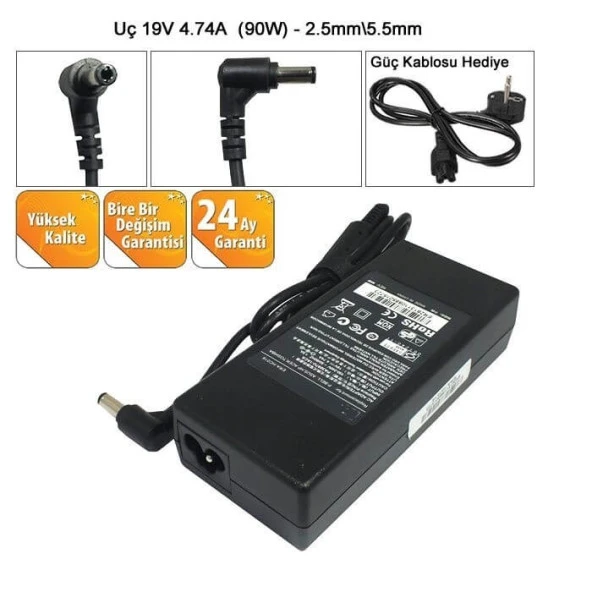 Monster Abra A5 V15.4.1, A5 V15.4.2 Şarj Cihazı, Adaptörü 120W - 2