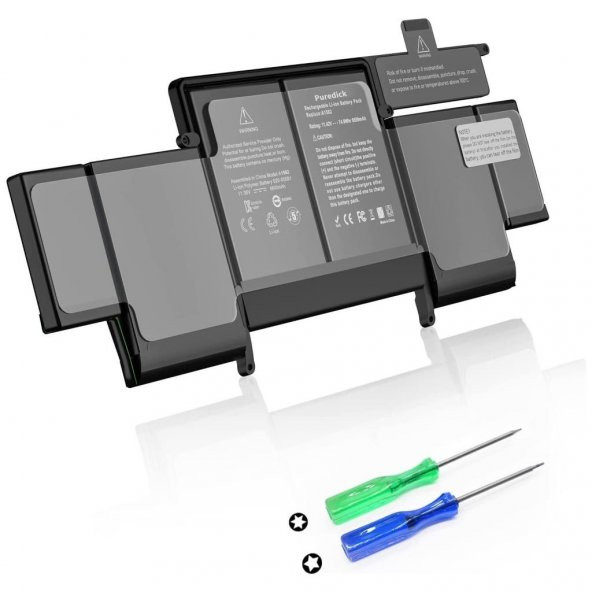 Macbook Pro 13 MF839LL/A, MF841LL/A, MF843LL/A Bataryası Pili