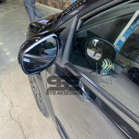 Yarasa Ayna Kapağı Citroen C3 2003-2008 modeller arası Batman Piano Black - 3