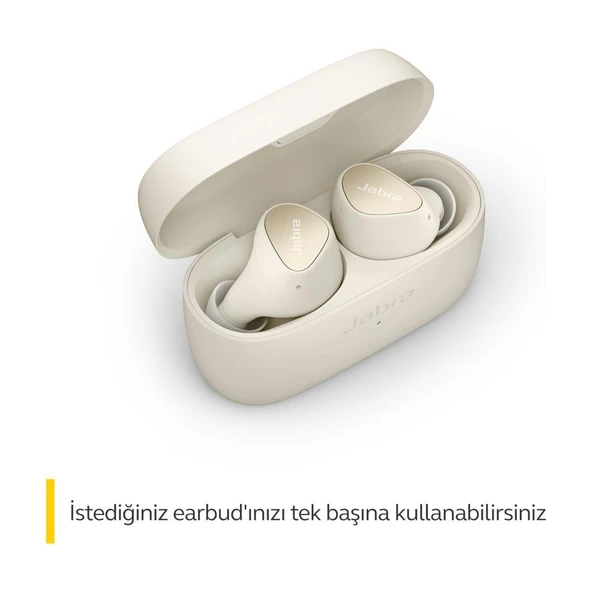 Jabra Elite 3 Kulakiçi Kablosuz Bluetooth Kulaklık Altın Bej - 3