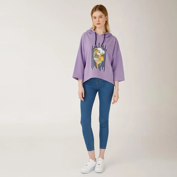 Biggdesign Nature Doğa Kadın Sweatshirt - 4