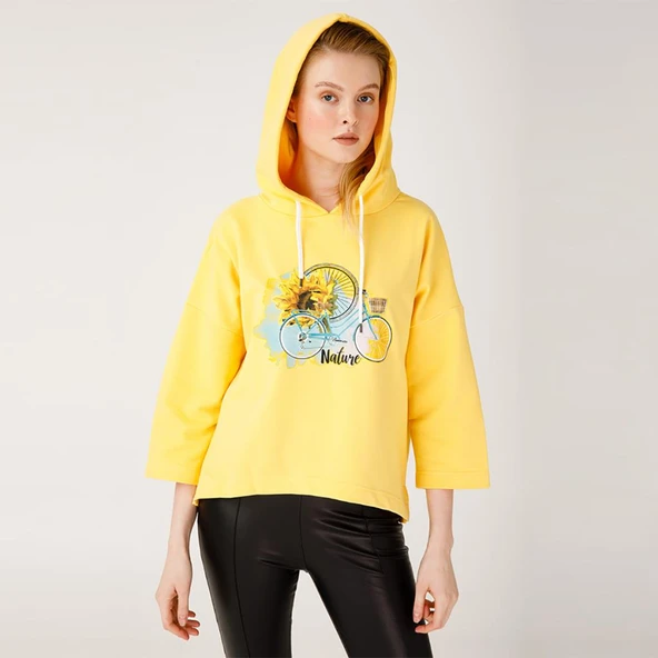 Biggdesign Nature Kadın Sweatshirt - 5