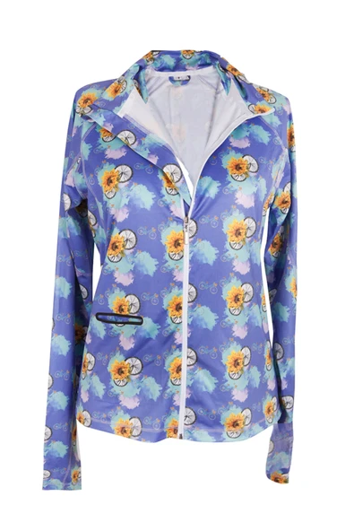 Biggdesign Nature Fermuarlı Kadın Sweatshirt - Resim 9