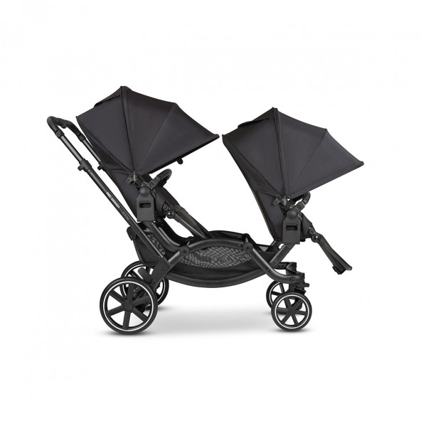 ABC Design Zoom Ink Travel Sistem İkiz Bebek Arabası Black - Resim 11